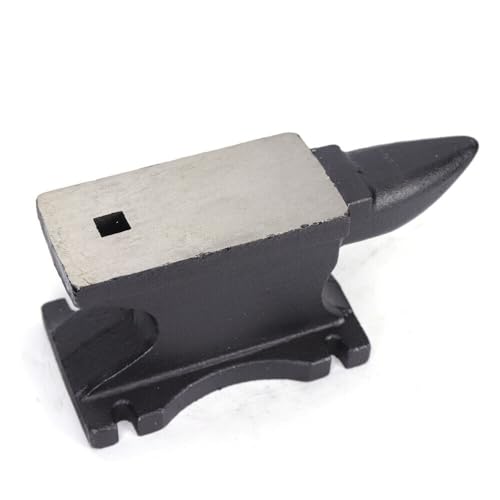 Kaichenyt Amboss, 5/11/25KG Schmiedeamboss Hochwertiger Amboss Schmiedeamboss,Hohe Härte Werkstatt Werkzeug Schwarz Gusseisen (11KG) von Kaichenyt