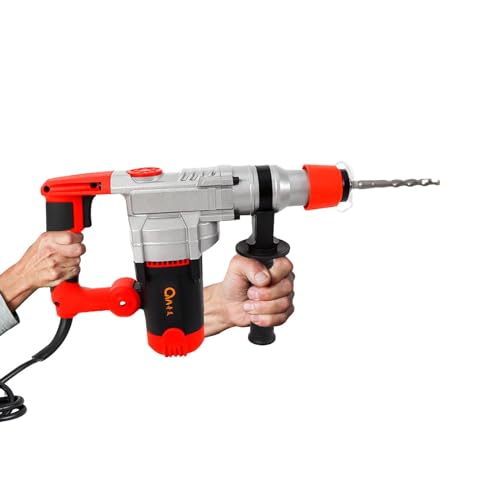 Kaichenyt Bohrhammer, 2200 Watt 30-Zylinder Multifunktions Stemmhammer Schwerlastklasse Schlagbohrer SDS-Plus Meißelhammer Schlagbohrer mit Koffer Set von Kaichenyt