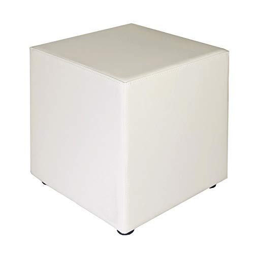 Kaikoon Sitzwürfel Sitzhocker Perle Creme Messe B1 schwer entflammbar 43cmx43cmx51cm von Kaikoon