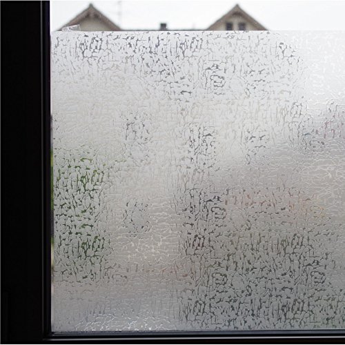 Fensterfolie Varianten 150x45cm Sichtschutzfolie statische Folie Dekorfolie, Statische Folie:Brick von DRULINE