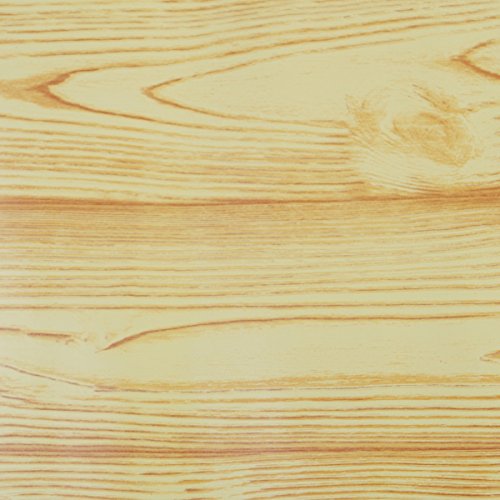 Klebefolie 200x45cm Holz Kiefer hell Dekofolie Selbstklebefolie Möbelfolie von Kaiman