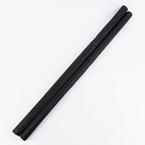 Zugluftstopper Türluftstopper schwarz 96cm zuschneidbar von Kaiman