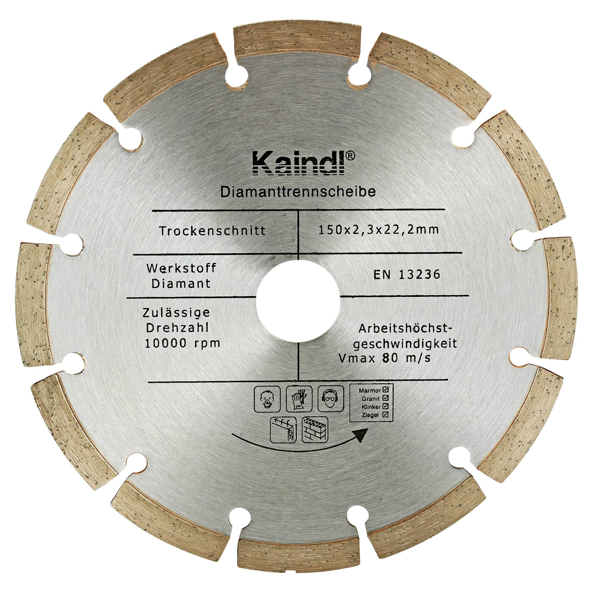 Kaindl Schleiftechnik Handkreissägeblatt-Set 2 Stück von Kaindl Schleiftechnik