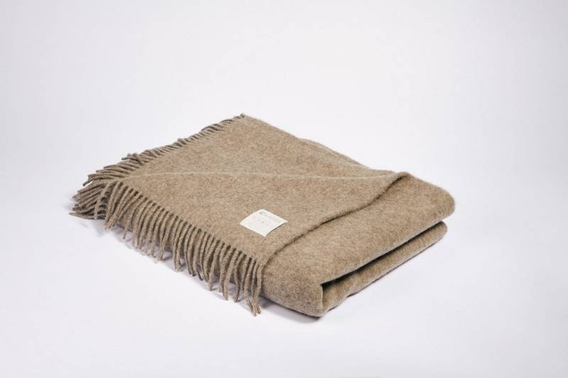 Wolldecke Das Plaid – Merino-Decke 140 cm x 190 cm (850 g), Kaipara - Merino Sportswear, aus reiner Merinowolle Made in Germany von Kaipara - Merino Sportswear