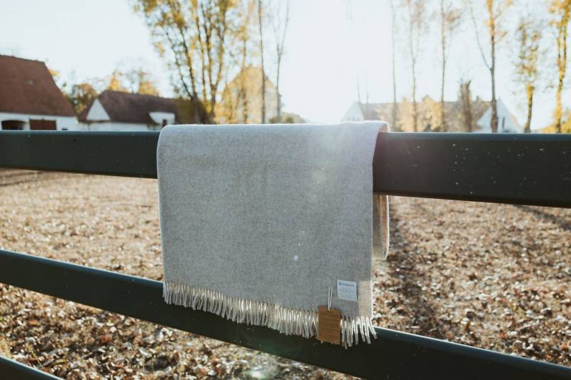 Wolldecke Das Plaid – Merino-Decke 140 cm x 190 cm (850 g), Kaipara - Merino Sportswear, aus reiner Merinowolle Made in Germany von Kaipara - Merino Sportswear