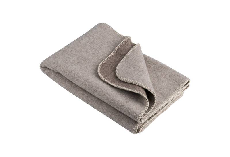 Wolldecke Die Kleine – Merino-Decke 70 cm x 100 cm (430 g), Kaipara - Merino Sportswear, aus reiner Merinowolle Made in Germany von Kaipara - Merino Sportswear