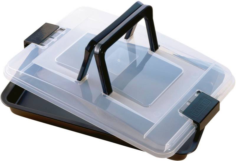 Kaiser Backformen Backform Inspiration, (2-tlg), Backblech mit Transporthaube und klappbarem Griff, antihaftbeschichtet von Kaiser Backformen