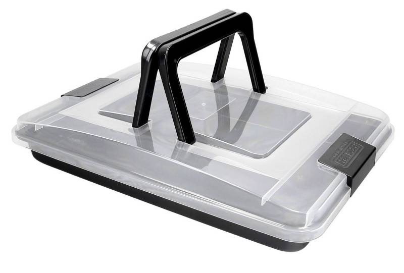 Kaiser Backformen Backform KAISER Bake & Take Brat-und Backform inklusive Kunstoff-Haube, antihaftbeschichtet von Kaiser Backformen
