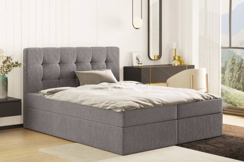 Kaiser Möbel Boxspringbett Boxspringbett mit matratze LUDANO stoff Sydney, Bettkasten, Matratze, Mehrere Größen, Viele Farben Kaiser Möbel Boxspringbett Boxspringbett mit matratze LUDANO stoff Sydney, Bettkasten, Matratze, Mehrere Größen, Viele Farben von Kaiser Möbel