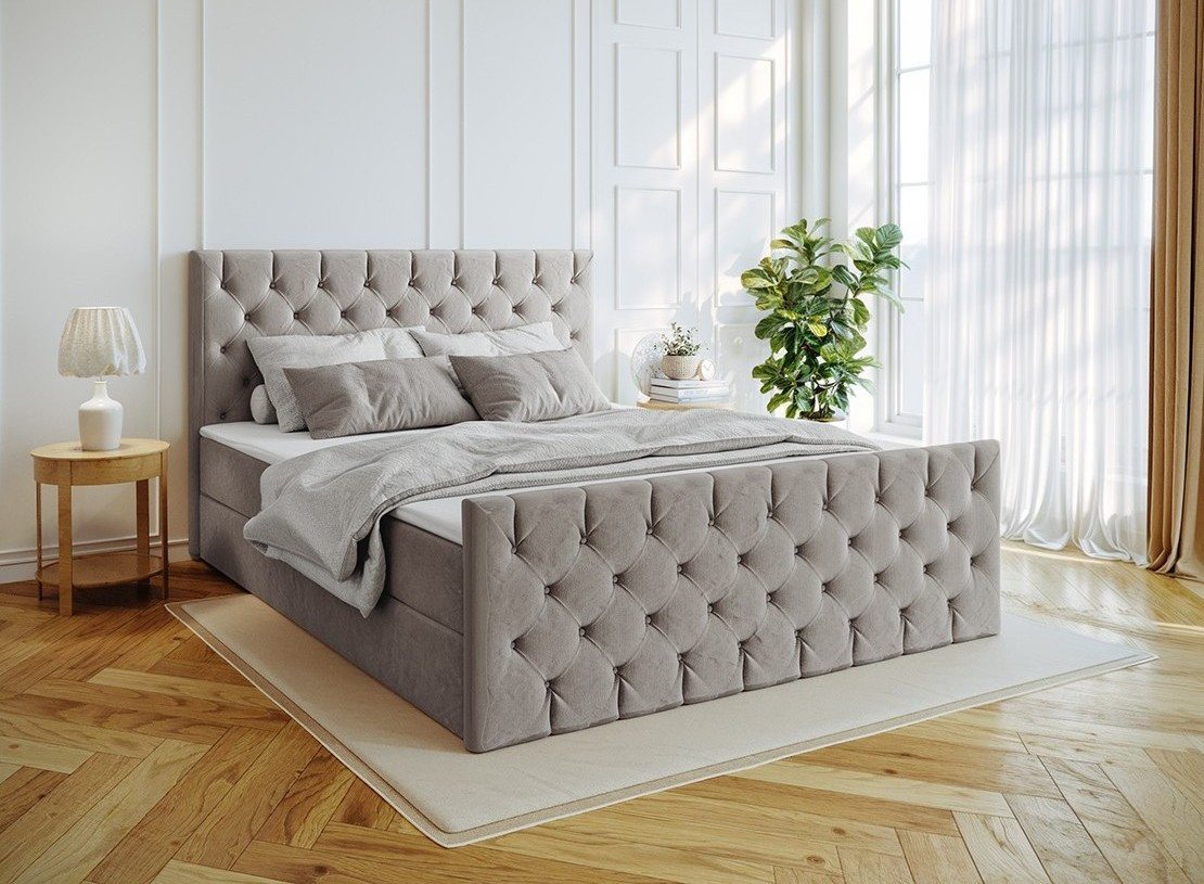 Kaiser Möbel Boxspringbett Kontinentalbett Mars Mit Bettkasten Stoff Riviera Kaiser Möbel Boxspringbett Kontinentalbett Mars Mit Bettkasten Stoff Riviera von Kaiser Möbel