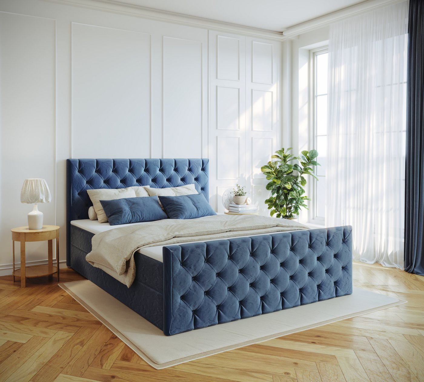 Kaiser Möbel Boxspringbett Kontinentalbett Mars Mit Bettkasten Stoff Riviera Kaiser Möbel Boxspringbett Kontinentalbett Mars Mit Bettkasten Stoff Riviera von Kaiser Möbel