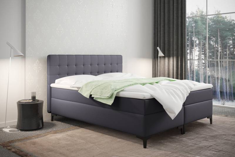 Kaiser Möbel Boxspringbett Denver mit Bettkasten und Matratze – Bezug Kunstleder, viele Farben, Bonell matratze Kaiser Möbel Boxspringbett Denver mit Bettkasten und Matratze – Bezug Kunstleder, viele Farben, Bonell matratze von Kaiser Möbel