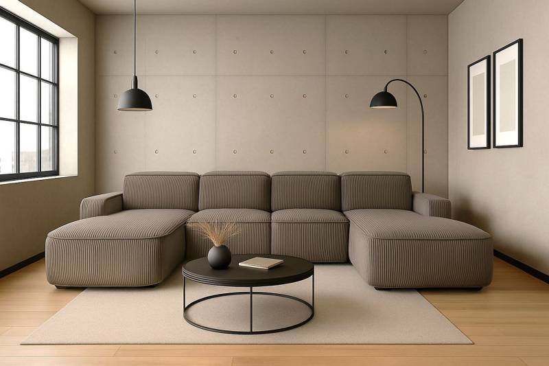 Kaiser Möbel Ecksofa Cursal Round U-Form – großes modulares Sofa mit sanften Rundungen Kaiser Möbel Ecksofa Cursal Round U-Form – großes modulares Sofa mit sanften Rundungen von Kaiser Möbel