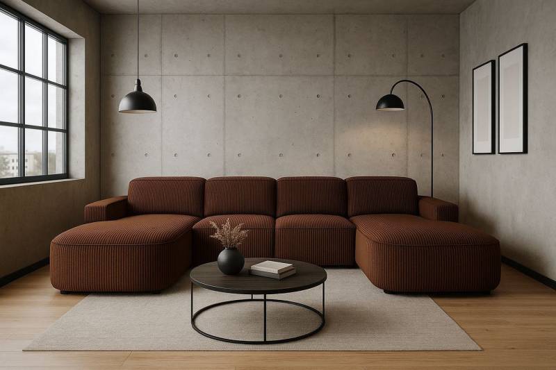 Kaiser Möbel Ecksofa Cursal Round U-Form – großes modulares Sofa mit sanften Rundungen Kaiser Möbel Ecksofa Cursal Round U-Form – großes modulares Sofa mit sanften Rundungen von Kaiser Möbel