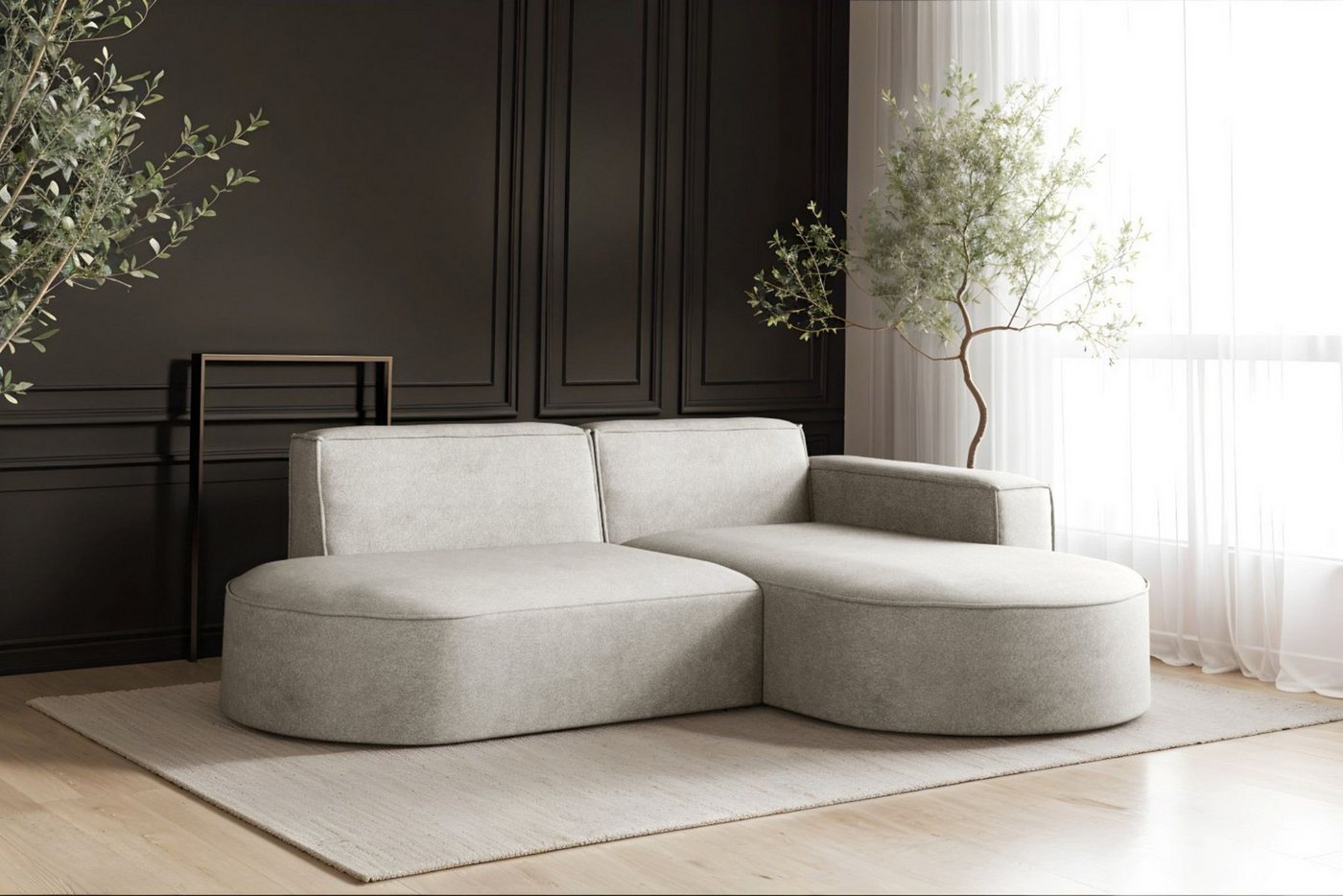 Kaiser Möbel Ecksofa Designer MODENA STUDIO L stoff Poso, Verita, Quelle, Salvador Kaiser Möbel Ecksofa Designer MODENA STUDIO L stoff Poso, Verita, Quelle, Salvador von Kaiser Möbel