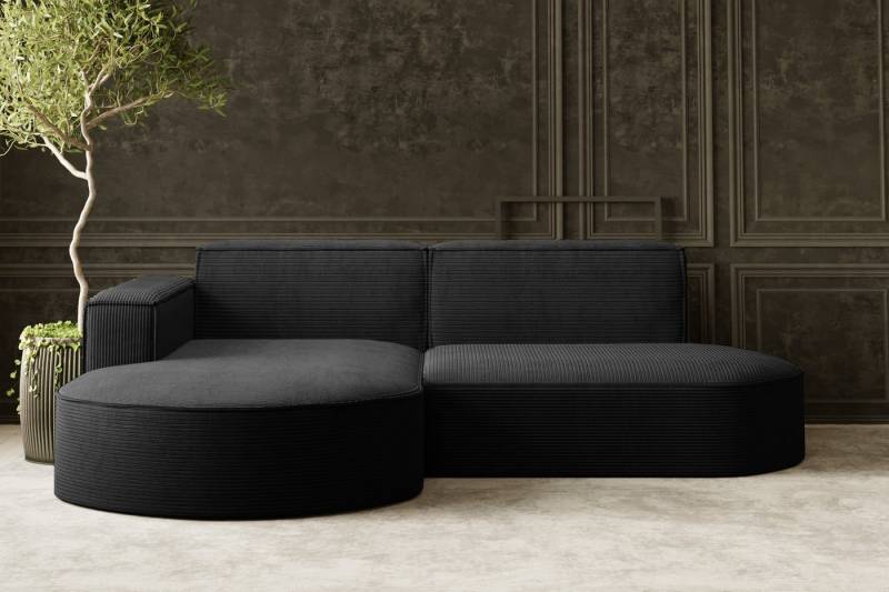 Kaiser Möbel Ecksofa Designer MODENA STUDIO L stoff Poso, Verita, Quelle, Salvador von Kaiser Möbel