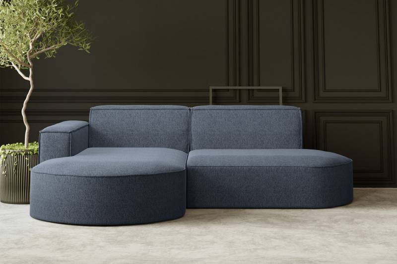 Kaiser Möbel Ecksofa Designer MODENA STUDIO L stoff Poso, Neve, Quelle von Kaiser Möbel