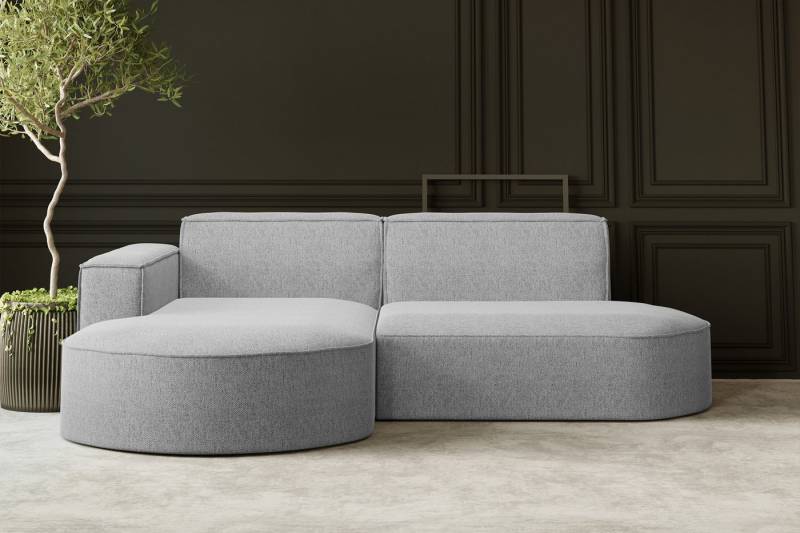 Kaiser Möbel Ecksofa Designer MODENA STUDIO L stoff Poso, Neve, Quelle von Kaiser Möbel