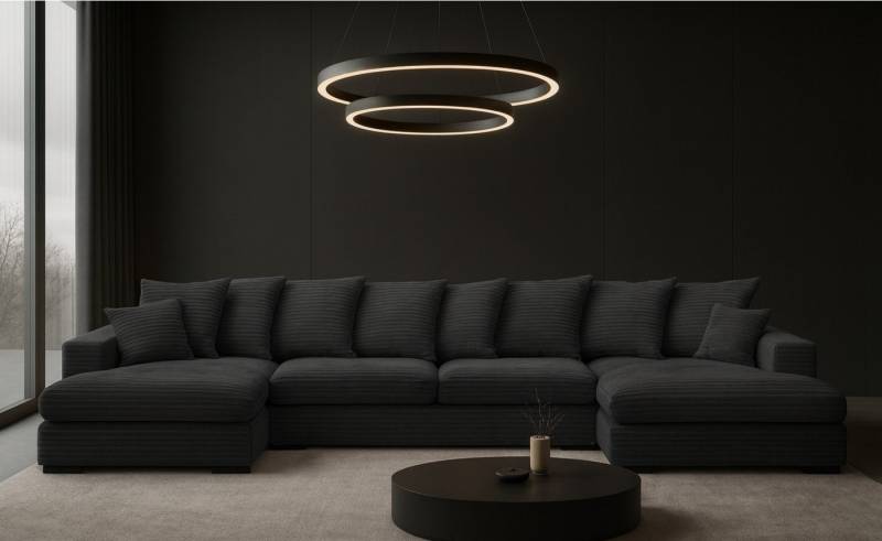 Kaiser Möbel Ecksofa Ecksofa, Sofa U-form, Couch U-form Gabon stoff Zoom, mit Relaxfunktion Kaiser Möbel Ecksofa Ecksofa, Sofa U-form, Couch U-form Gabon stoff Zoom, mit Relaxfunktion von Kaiser Möbel