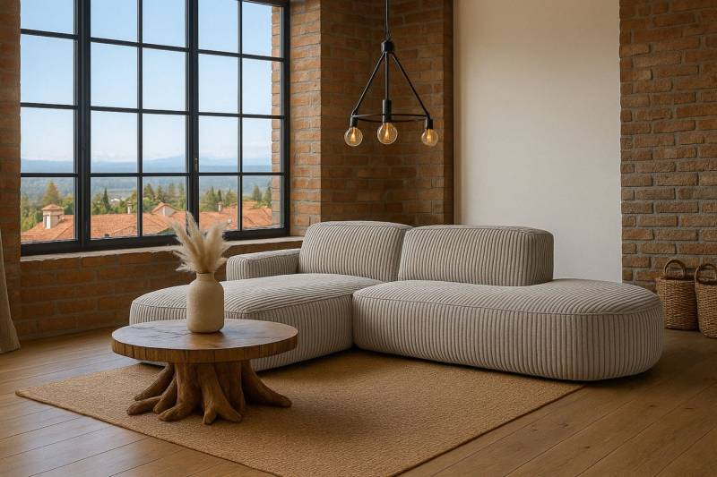 Kaiser Möbel Ecksofa Ecksofa Cursal Atelier – modern, rund und unverwechselbar elegant, L-Form, sanfte Rundungen, modernes Design, haustierfreundliche Stoffe Kaiser Möbel Ecksofa Ecksofa Cursal Atelier – modern, rund und unverwechselbar elegant, L-Form, sanfte Rundungen, modernes Design, haustierfreundliche Stoffe von Kaiser Möbel