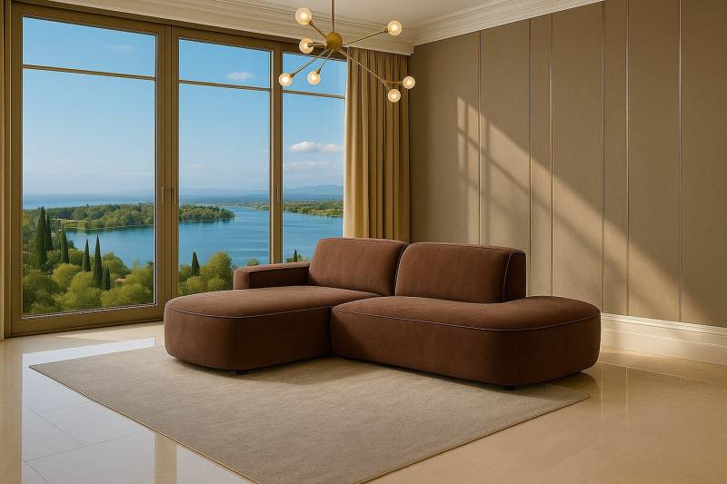 Kaiser Möbel Ecksofa Ecksofa Cursal Atelier – modern, rund und unverwechselbar elegant, L-Form, sanfte Rundungen, modernes Design, haustierfreundliche Stoffe Kaiser Möbel Ecksofa Ecksofa Cursal Atelier – modern, rund und unverwechselbar elegant, L-Form, sanfte Rundungen, modernes Design, haustierfreundliche Stoffe von Kaiser Möbel