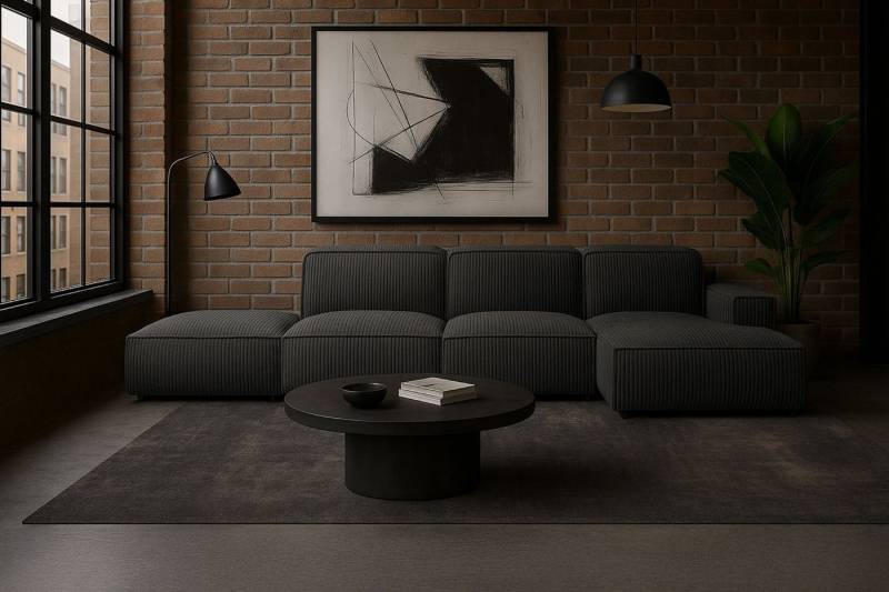 Kaiser Möbel Ecksofa Ecksofa Cursal – modulares L-Sofa mit großzügigem Design, L-Form, modulares System, minimalistisches Design Kaiser Möbel Ecksofa Ecksofa Cursal – modulares L-Sofa mit großzügigem Design, L-Form, modulares System, minimalistisches Design von Kaiser Möbel