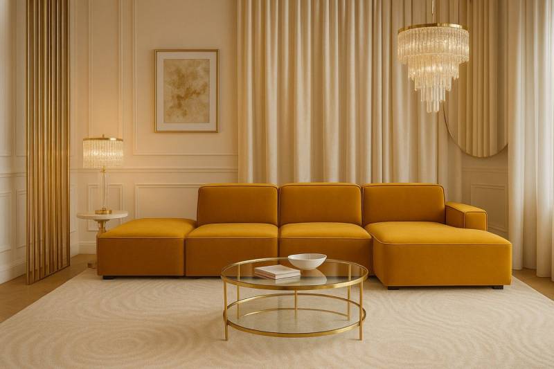 Kaiser Möbel Ecksofa Ecksofa Cursal – modulares L-Sofa mit großzügigem Design von Kaiser Möbel
