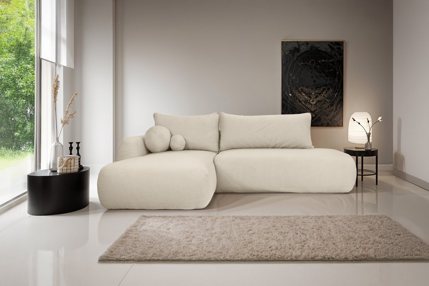 Kaiser Möbel Ecksofa Fabo mit Schlaffunktion und Bettzeugcontainer, Stoff Quelle Kaiser Möbel Ecksofa Fabo mit Schlaffunktion und Bettzeugcontainer, Stoff Quelle von Kaiser Möbel