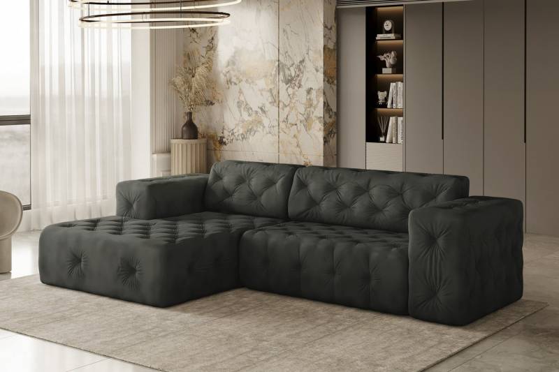 Kaiser Möbel Ecksofa Freistehendes, stark gesteppt, weich, elegant LUX stoff Whisper Kaiser Möbel Ecksofa Freistehendes, stark gesteppt, weich, elegant LUX stoff Whisper von Kaiser Möbel