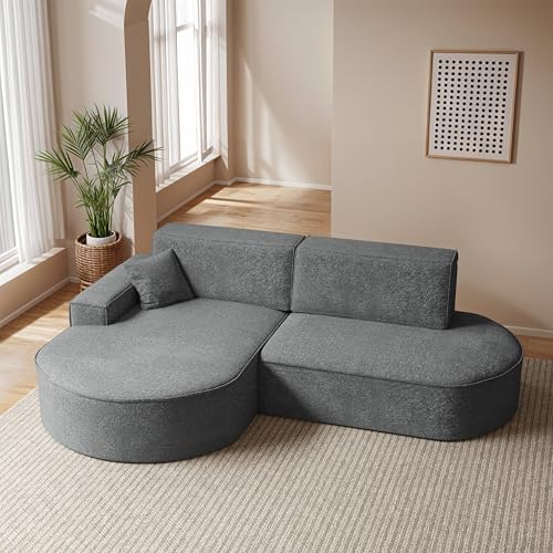 Kaiser Möbel - Ecksofa mit Schlaffunktion und Bettkasten - Eckcouch - Sofa L Form, Wohnlandschaft - Bequemes Sofa mit Ottomane - Modena PRO Stoff Arena Anthrazit, Links Kaiser Möbel - Ecksofa mit Schlaffunktion und Bettkasten - Eckcouch - Sofa L Form, Wohnlandschaft - Bequemes Sofa mit Ottomane - Modena PRO Stoff Arena Anthrazit, Links von Kaiser Möbel