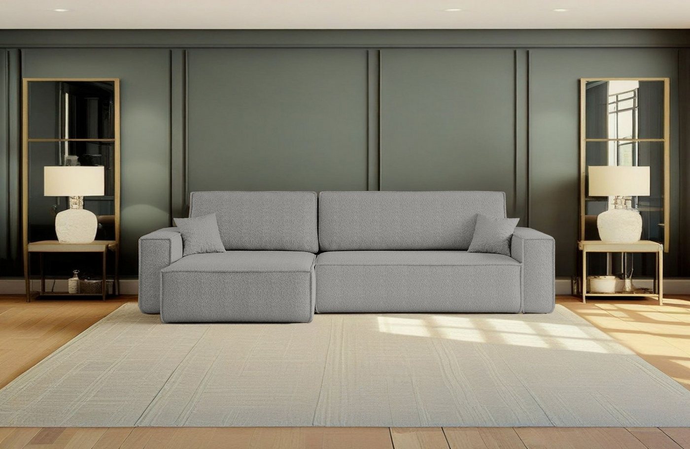 Kaiser Möbel Ecksofa mit schlaffunktion und bettkasten, BEST XL stoff Poso, Quelle, Verita, Mit Bettfunktion und Bettzeugfach Kaiser Möbel Ecksofa mit schlaffunktion und bettkasten, BEST XL stoff Poso, Quelle, Verita, Mit Bettfunktion und Bettzeugfach von Kaiser Möbel