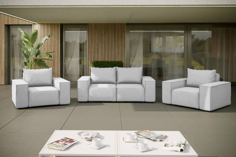Kaiser Möbel Gartenlounge-Set Gartenmöbel set 2+1+1 SONNE für den Garten, die Terrasse von Kaiser Möbel