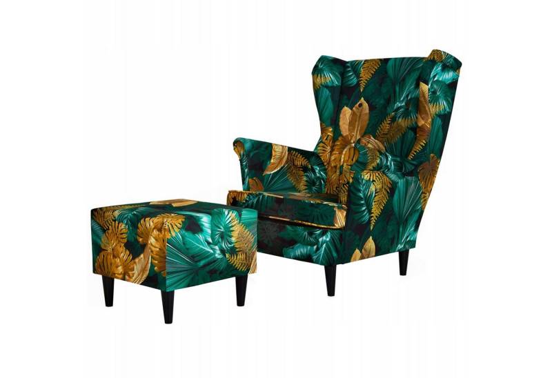 Kaiser Möbel Loungesessel Sessel mit Fußstütze Ari Print Family Furniture Kaiser Möbel Loungesessel Sessel mit Fußstütze Ari Print Family Furniture von Kaiser Möbel