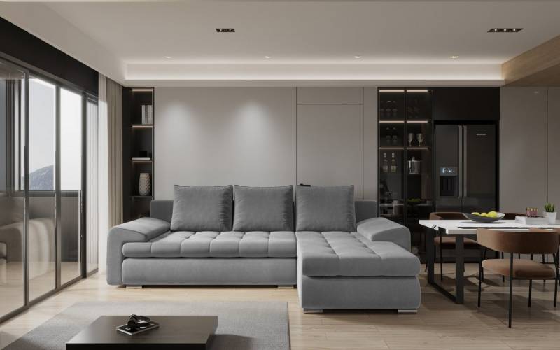 Kaiser Möbel Ecksofa Elegantes und modernes Ecksofa TOMI von Kaiser Möbel