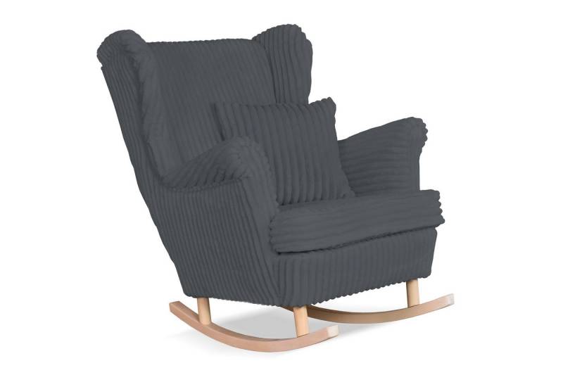Kaiser Möbel Schaukelsessel Rene skandinavischer Stoff Estella Kaiser Möbel Schaukelsessel Rene skandinavischer Stoff Estella von Kaiser Möbel
