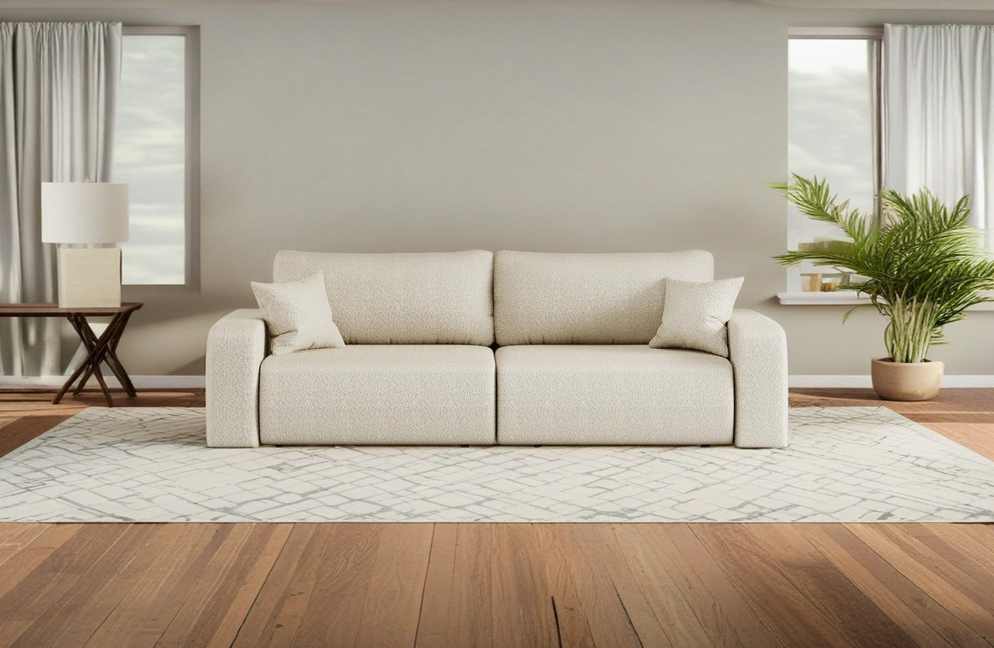 Kaiser Möbel Schlafsofa MILANO und Bettkasten Stoff Poso und Quelle, Bequem, praktisch, breite Farbpalette, Schlaffunktion, Bettkapazität Kaiser Möbel Schlafsofa MILANO und Bettkasten Stoff Poso und Quelle, Bequem, praktisch, breite Farbpalette, Schlaffunktion, Bettkapazität von Kaiser Möbel