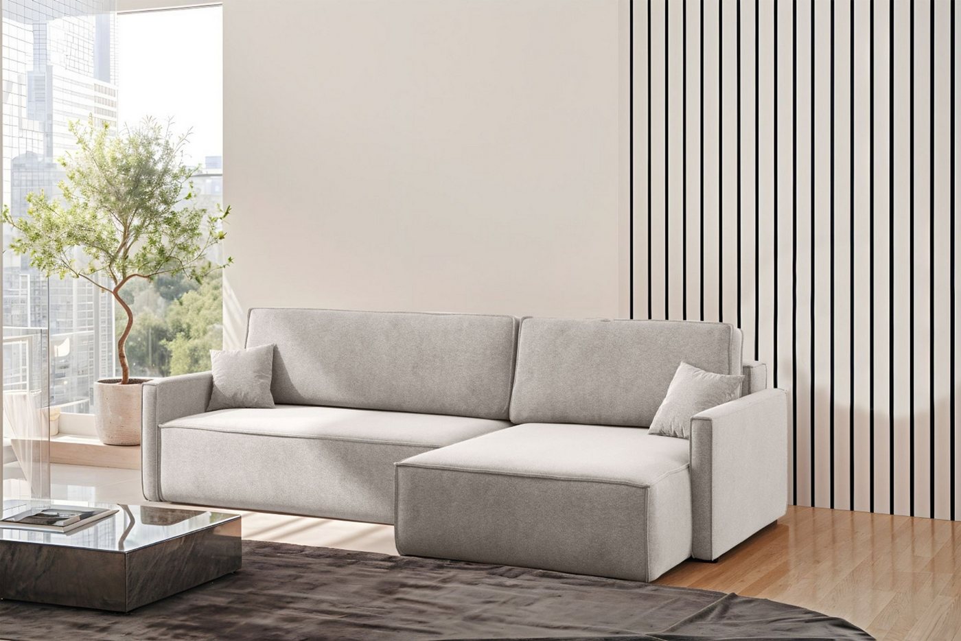 Kaiser Möbel Schlafsofa Schlafsofa Carlos L-Form Bettkasten Stoff Salvador Und Poso Kaiser Möbel Schlafsofa Schlafsofa Carlos L-Form Bettkasten Stoff Salvador Und Poso von Kaiser Möbel