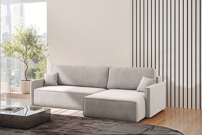 Kaiser Möbel Schlafsofa Schlafsofa Carlos L-Form Bettkasten Stoff Salvador Und Poso von Kaiser Möbel
