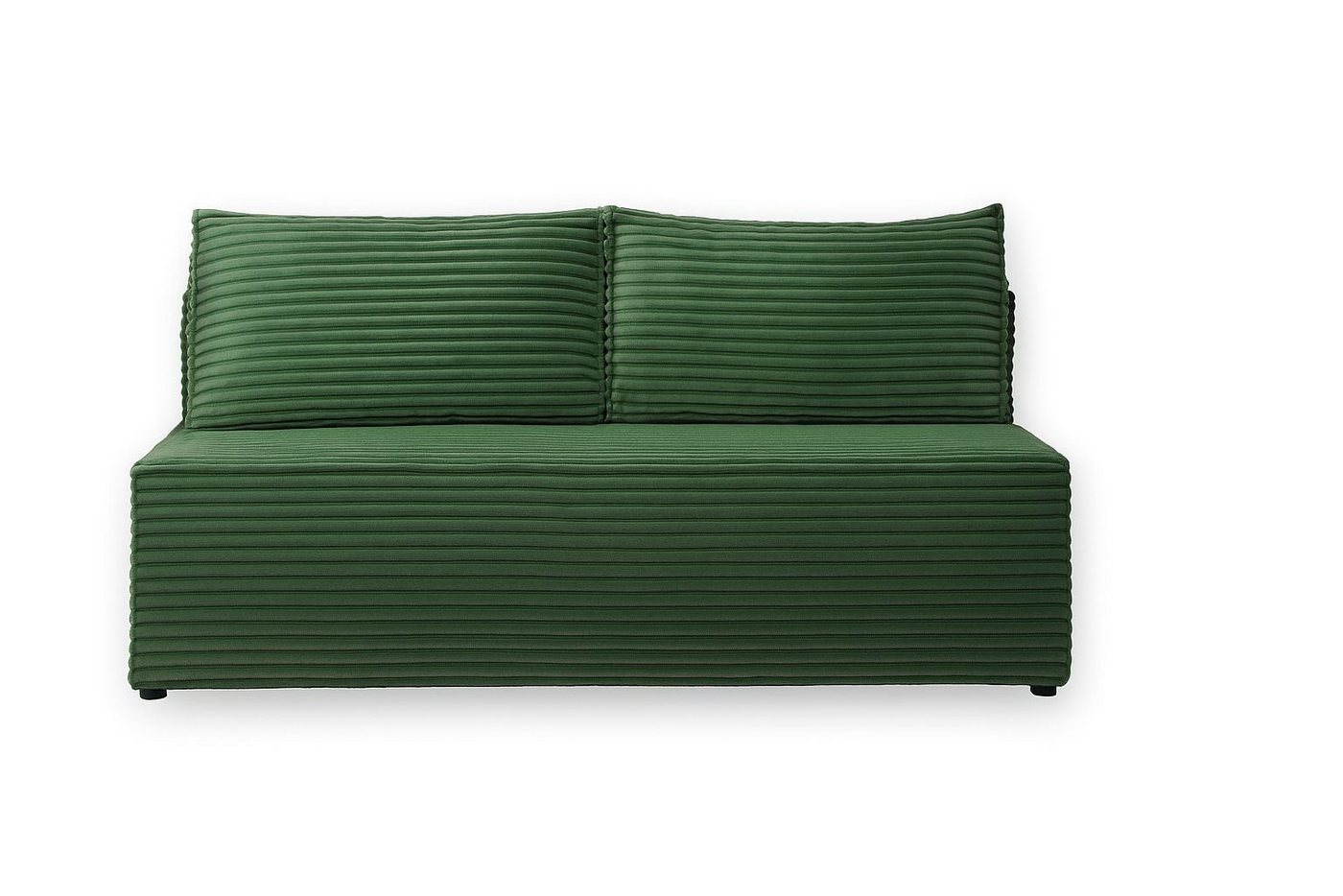 Kaiser Möbel Schlafsofa Sofa mit Bettkasten, DUO Cordstoff, Modernes Schlafsofa aus Cordstoff mit Bettkasten von Kaiser Möbel