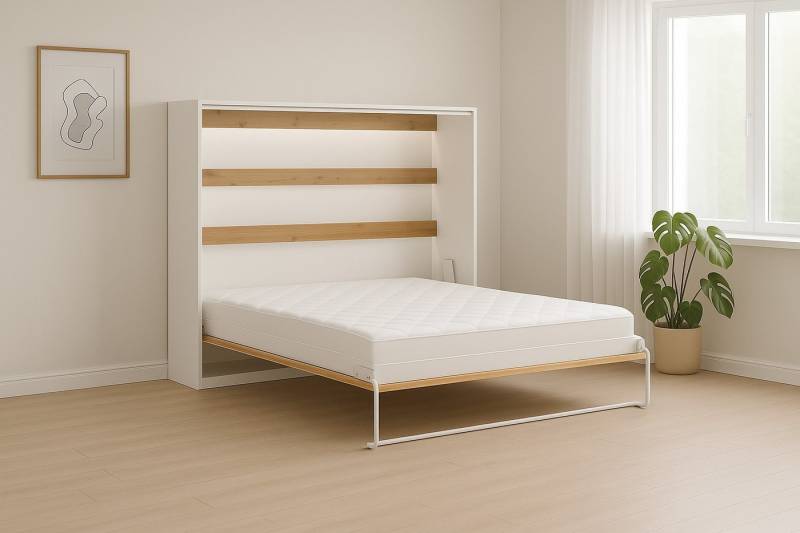 Kaiser Möbel Schrankbett Perfekt horizontales Bett mit Stil und Funktion Horizontal öffnend, moderne Front, platzsparend von Kaiser Möbel