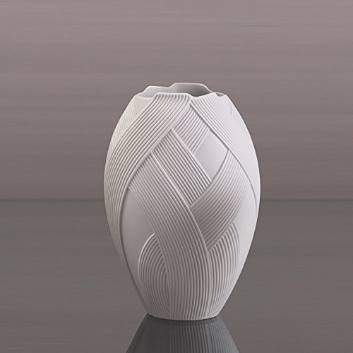 Kaiser Porzellan Vase, Weiß, 22,5cm von Kaiser