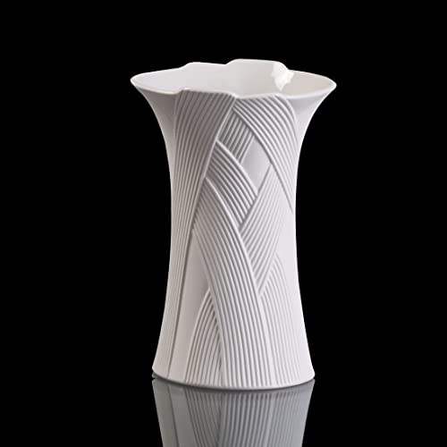 Goebel Kaiser Porzellan Hacienda Vase aus Biskuitporzellan, in der Farbe Weiß, Maße: 25 x 16cm, 14-000-66-5 von Kaiser
