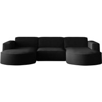 Ecksofa Designer MODENA U STUDIO stoff Dicker cord Poso Schwarz Ecksofa Designer MODENA U STUDIO stoff Dicker cord Poso Schwarz von Kaiser