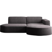 Kaiser - Ecksofa Designer modena studio stoff Dicker cord Poso Dunkelgrau Rechts Kaiser - Ecksofa Designer modena studio stoff Dicker cord Poso Dunkelgrau Rechts von Kaiser
