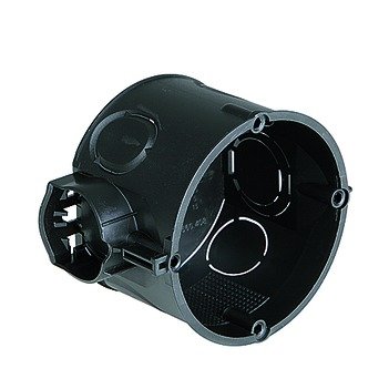 Kaiser 1055-04 Unterputz Gerätedose, Schwarz, 60x46mm von Kaiser