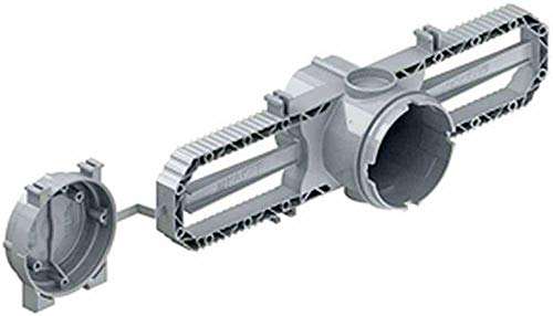Kaiser 1211-61 Prefix Betonbaudose 60 Öffn.60mm Durchm.1-teil.m.angesp.Frontt. von Kaiser