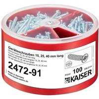 Kaiser Elektro 2472-91 Geräteschraubenbox 100St. von Kaiser Elektro