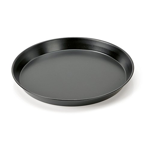 ORIGINAL KAISER Back-/Pizzablech Delicious Ø28cm, Legierter Stahl, Schwarz, 28 cm von ORIGINAL KAISER