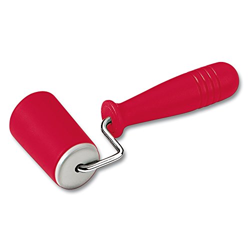 Original Kaiser Original Kaiserflex Red Teigroller klein 18 x 4,2 cm, Nudelholz, Teigausroller konisch, Teigroller Silikon mit Metallkern, ergonomischer Griff, hitzebeständig bis 200°C von ORIGINAL KAISER