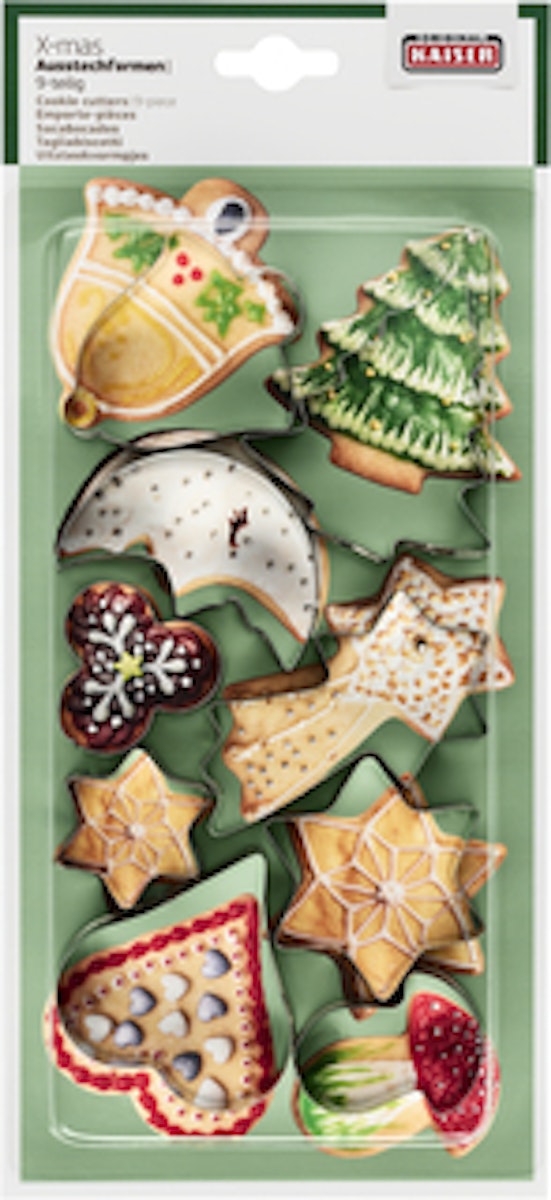 Kaiser Ausstecherset  9-teilig Weihnachten 1 von KAISER